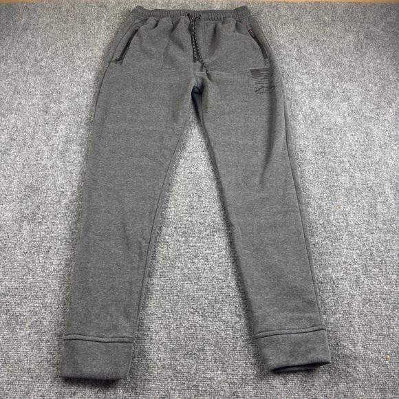 GRUNT STYLE Men’s Grey Jogger Sweatpants size: Medium - Picture 2 of 9
